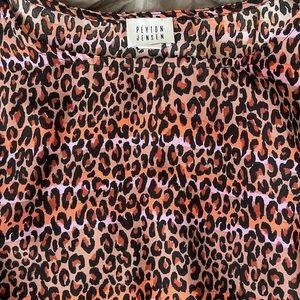 Multi-color leopard top
